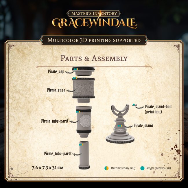 Gracewindale Pirate Scroll
