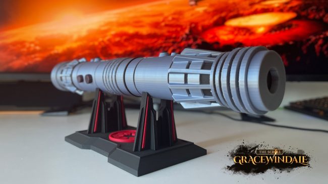 Gracewindale Space Knight Scroll Holder