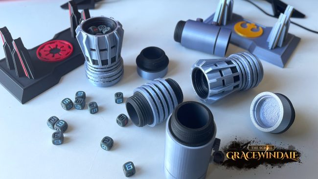 Gracewindale Space Knight Scroll Holder
