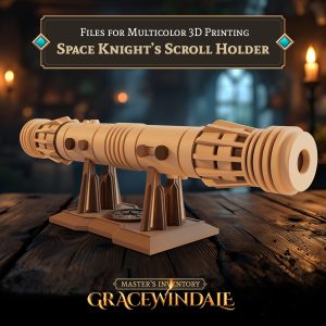 Gracewindale Space Knight Scroll Holder