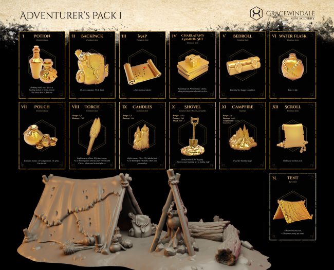 Gracewindale Adventurer's Pack