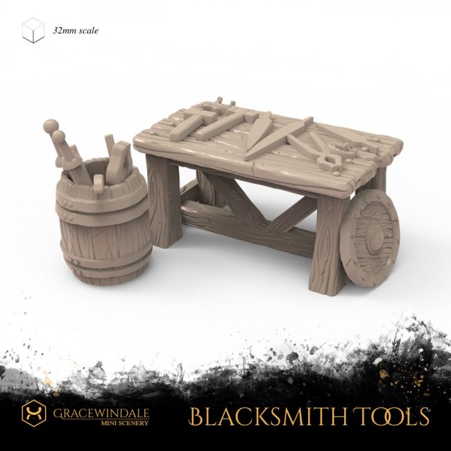 Blacksmith Tools by Gracewindale