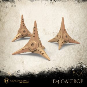 Caltrop D4 Die y Gracewindale
