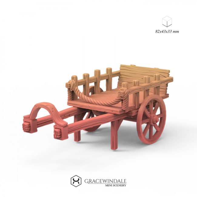 Cart - Two Wheel Wagon by Garcewindale