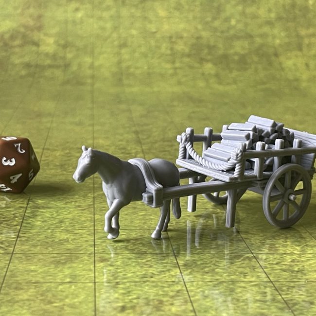 Cart - Two Wheel Wagon by Garcewindale