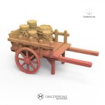 Cart with Goods by Gracewindale