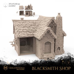 Blacksmith Shop by Gracewindale