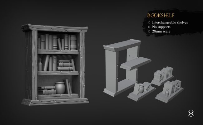 Bookshelf and Cupboard by Gracewindale