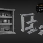 Bookshelf and Cupboard by Gracewindale