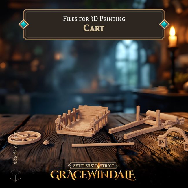 Cart - Two Wheel Wagon by Garcewindale