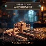 Cart with Goods by Gracewindale
