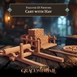 Cart with Hay by Gracewindale