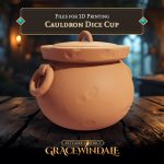 Cauldron Dice Cup by Gracewindale