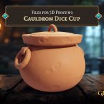 Cauldron Dice Cup by Gracewindale