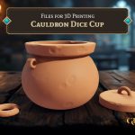 Cauldron Dice Cup by Gracewindale