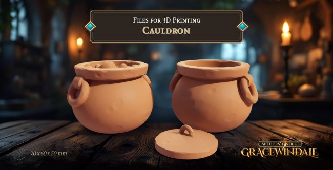 Cauldron Spice Jar by Gracewindale