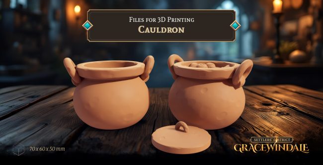 Cauldron Spice Jar by Gracewindale