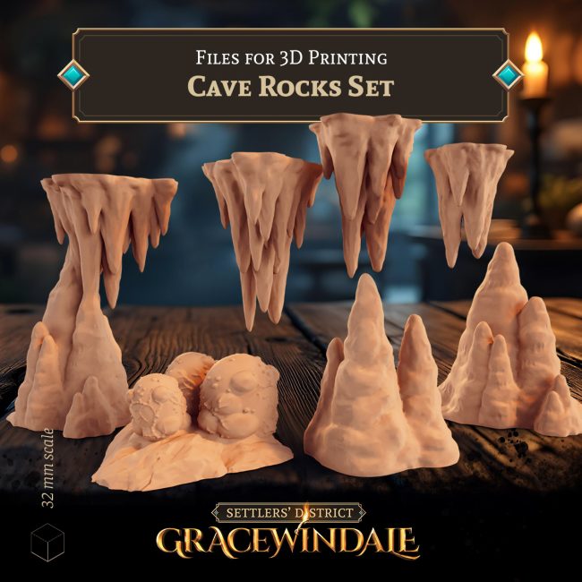 Cave Rocks Set by Garcewindale
