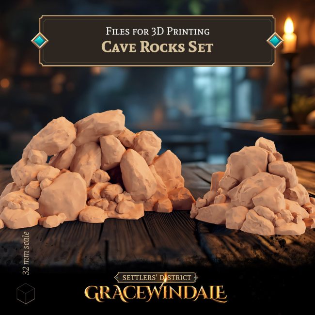 Cave Rocks Set by Garcewindale